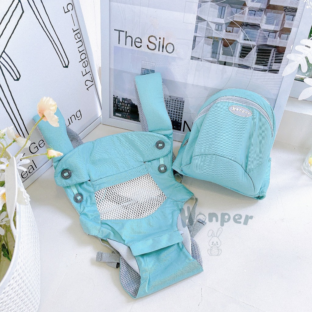 Địu ngồi HONPER 9 tư thế cho bé phân phối chính hãng Bonbonmart