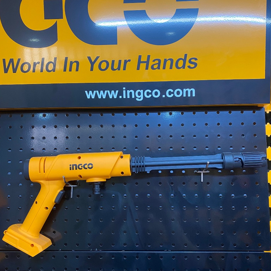 Máy rửa xe dùng pin áp lực cao INGCO CPWLI20282,dùng pin Lithium 20V tặng kèm 1 pin và 1 sạc 2ah