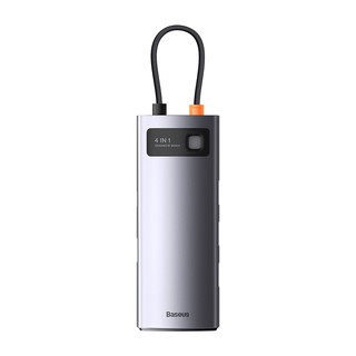 Bộ chuyển đổi Metal Gleam hiệu Baseus hỗ trợ USB Type-C 4 in 1