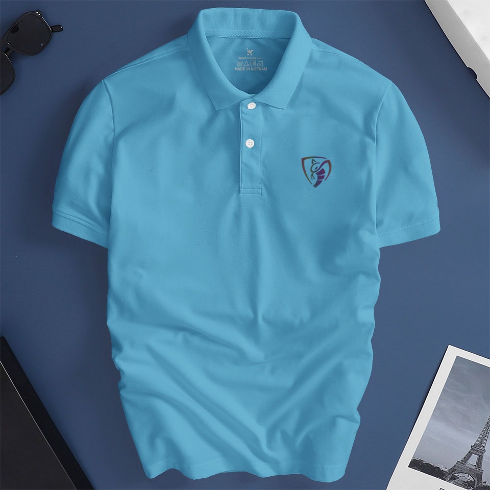 Áo polo nam cổ bẻ Depstyle PT103, vải thun poly thoáng mát thấm hút mồ hôi