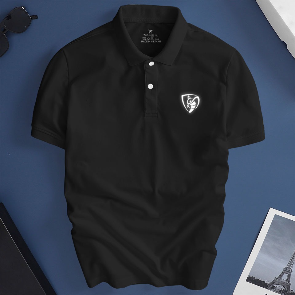 Áo polo nam cổ bẻ Depstyle PT103, vải thun poly thoáng mát thấm hút mồ hôi