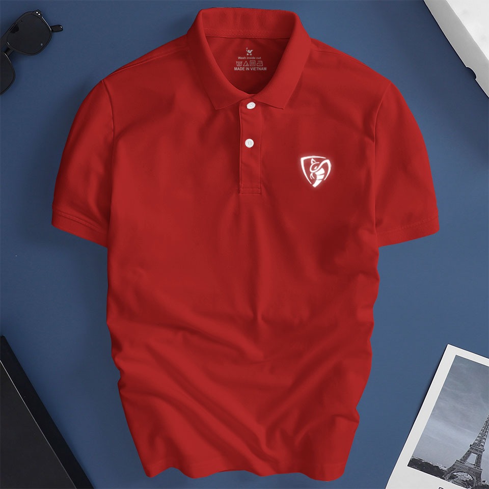 Áo polo nam cổ bẻ Depstyle PT103, vải thun poly thoáng mát thấm hút mồ hôi
