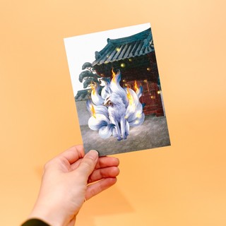 Postcard/Bưu thiếp Gumiho