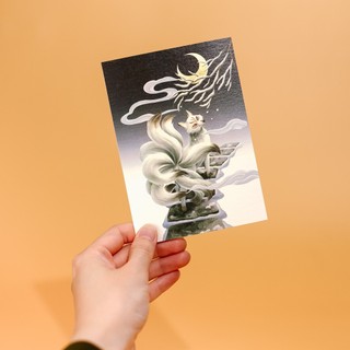 Postcard/Bưu thiếp Gumiho
