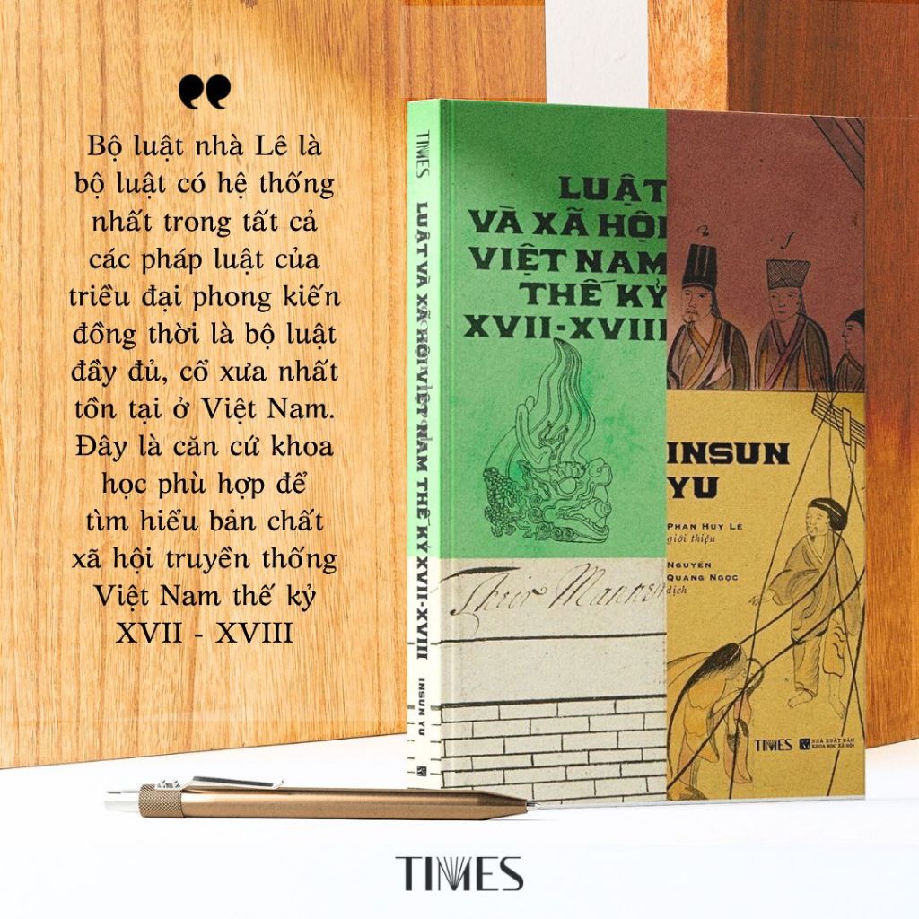 Sách Luật và xã hội Việt Nam thế kỷ XVII-XVIII