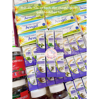 Tinh dầu hữu cơ Naturactive nội địa Pháp bạc hà/bạch đàn/nguyệt quế thanh lọc,thư giãn 5ml - 10ml