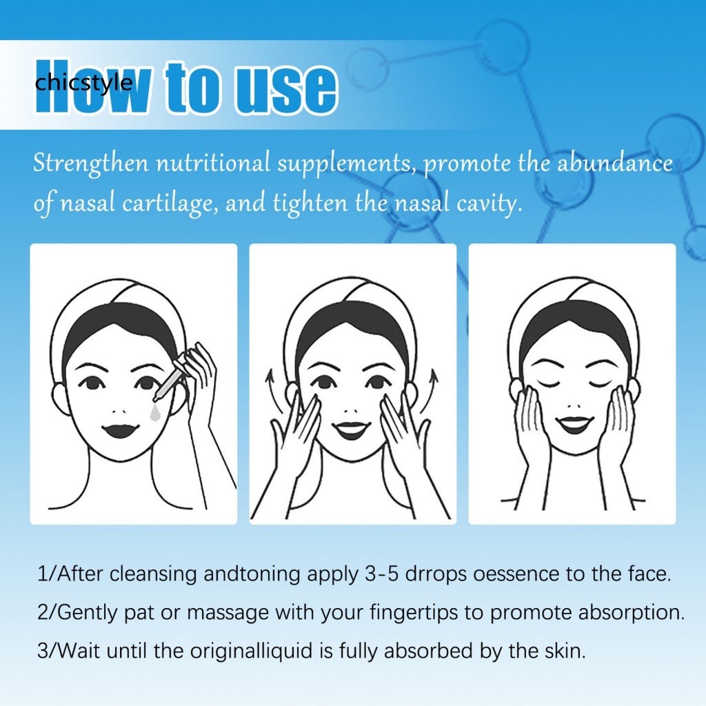 Tinh dầu nâng mũi tặng kẹp nâng mũi