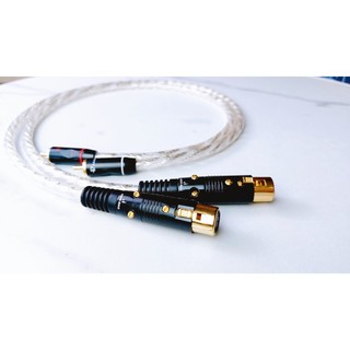 Cặp dây canon cái ra av cao cấp diy thương hiệu liton usa mạ bạc/ dây tín hiệu đầu jack xịn canon ra av hoa sen