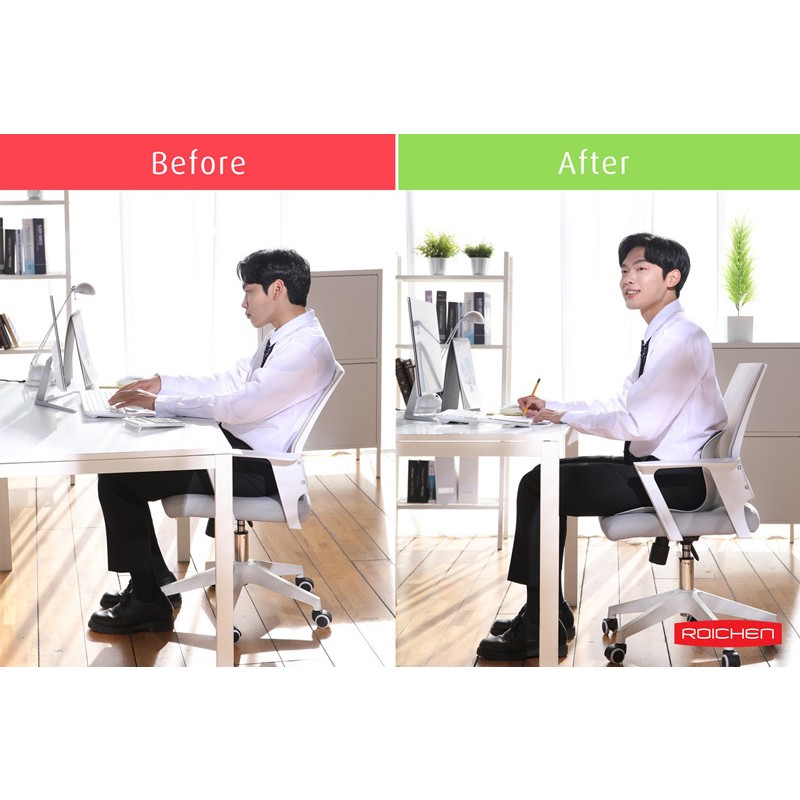 Ghế Roichen giúp chỉnh lại tư thế ngồi đúng