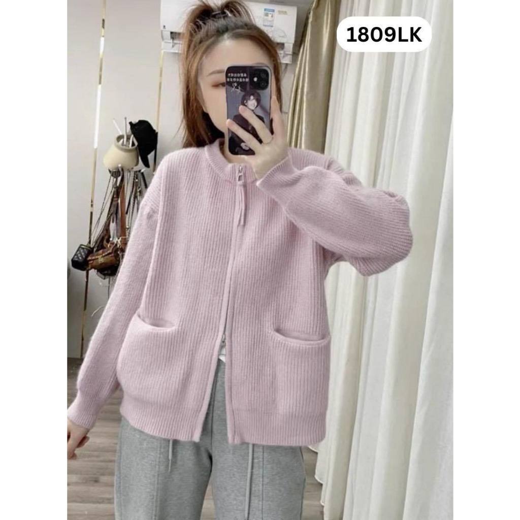 Áo Khoác Len Dày Dặn Siểu Xinh Siêu Dễ Phối Đồ 1809LK