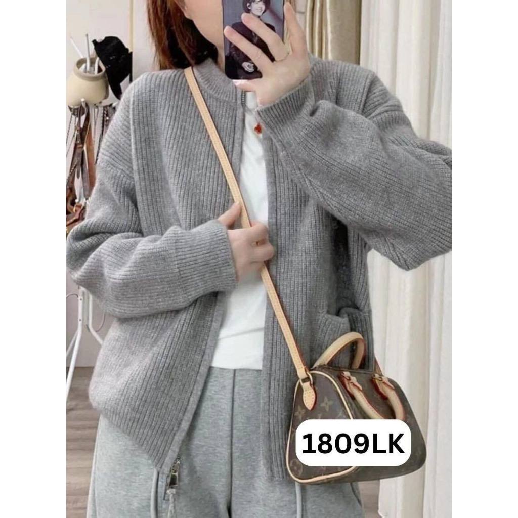 Áo Khoác Len Dày Dặn Siểu Xinh Siêu Dễ Phối Đồ 1809LK