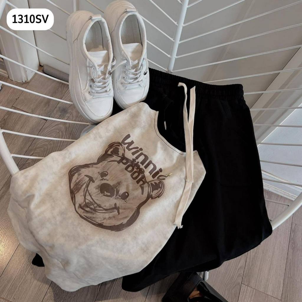 Set Váy Gấu Siêu Xinh Chuẩn Hàng Quảng Châu Loại 1 1310SV