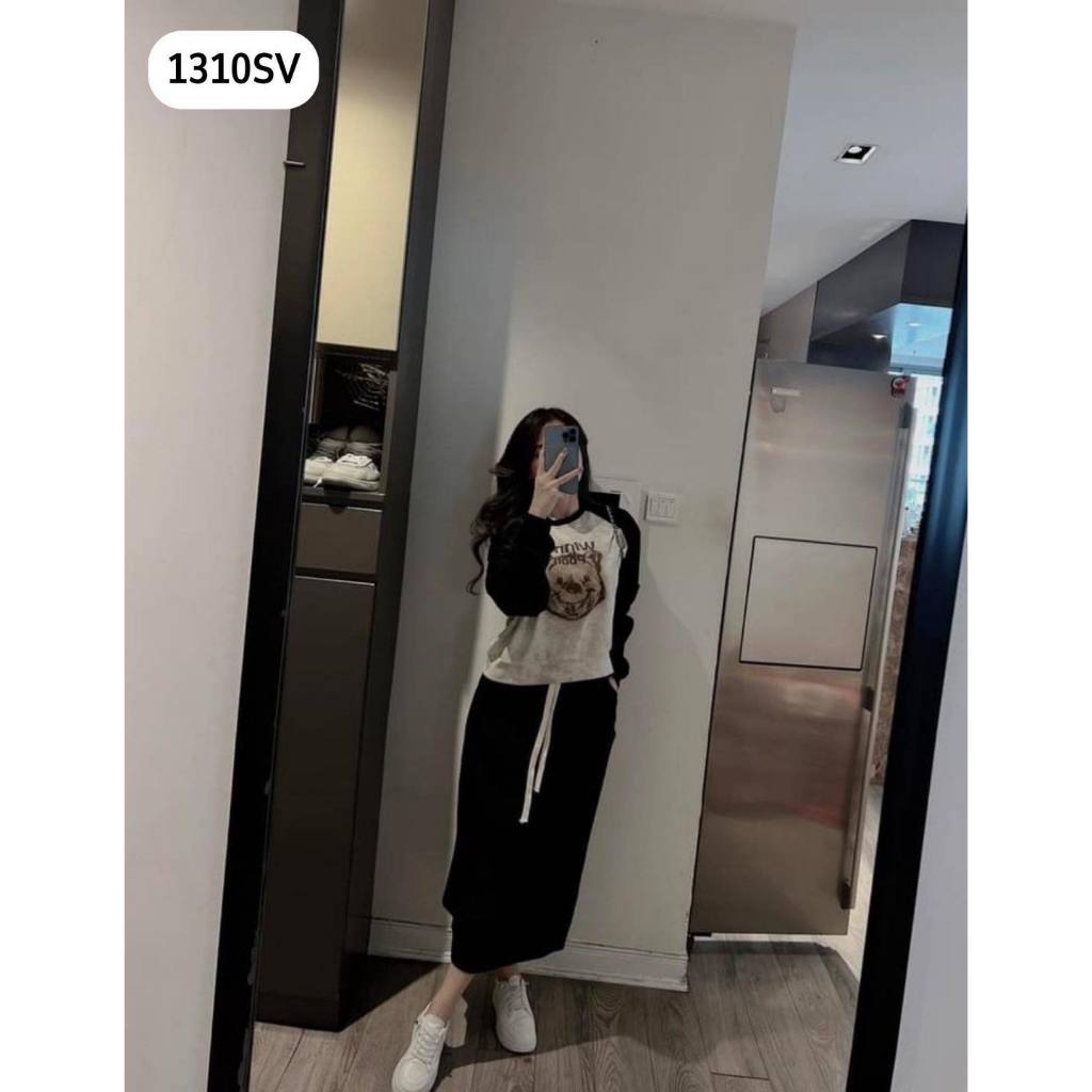 Set Váy Gấu Siêu Xinh Chuẩn Hàng Quảng Châu Loại 1 1310SV