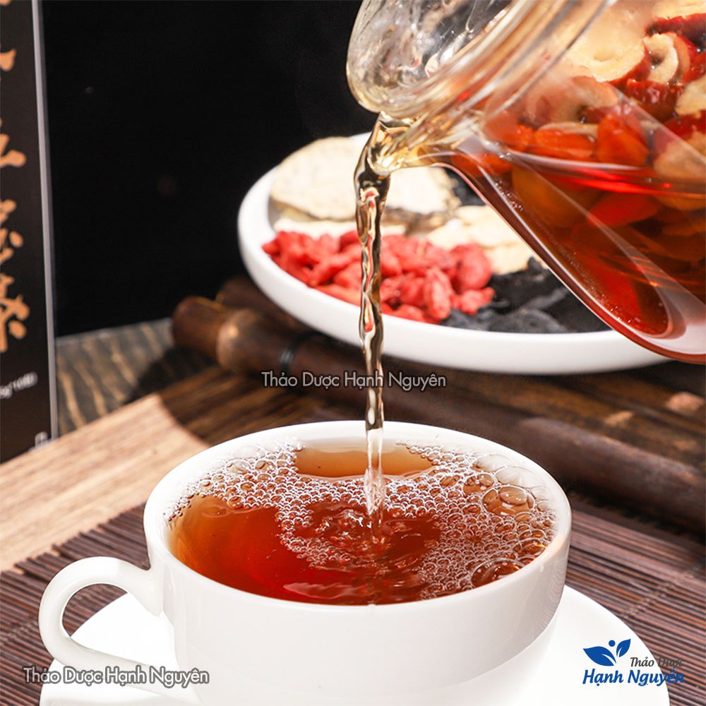 Trà ngọc nữ 5 set mix sẵn, điều hòa kinh nguyệt, ấm tử cung, ngừa sạm, nám - Thảo dược hạnh nguyên