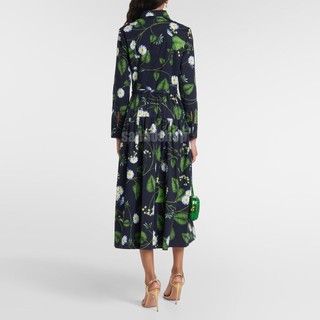ĐẦM MIDI 0SCAR FLORAL