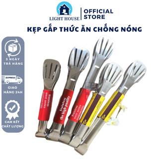 Kẹp inox đa năng, gắp đồ nướng, gắp thức ăn, đồ nóng