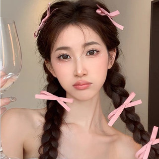 Kẹp tóc nơ dễ thương, kẹp tóc nơ ruy băng y2k phong cách hàn quốc dễ thương cho nữ, 1 kẹp tóc nơ mini