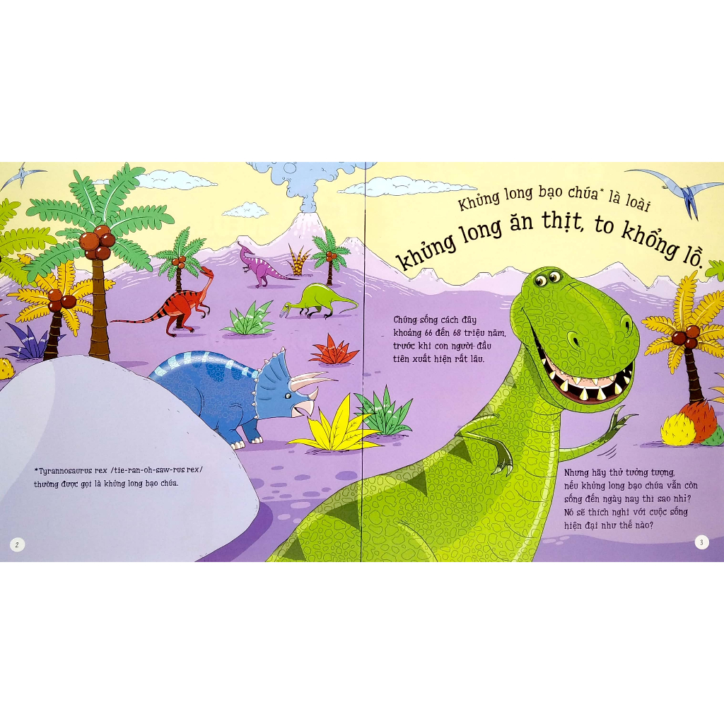 Sách - Nếu… khủng long bạo chúa dạo chơi trong thành phố