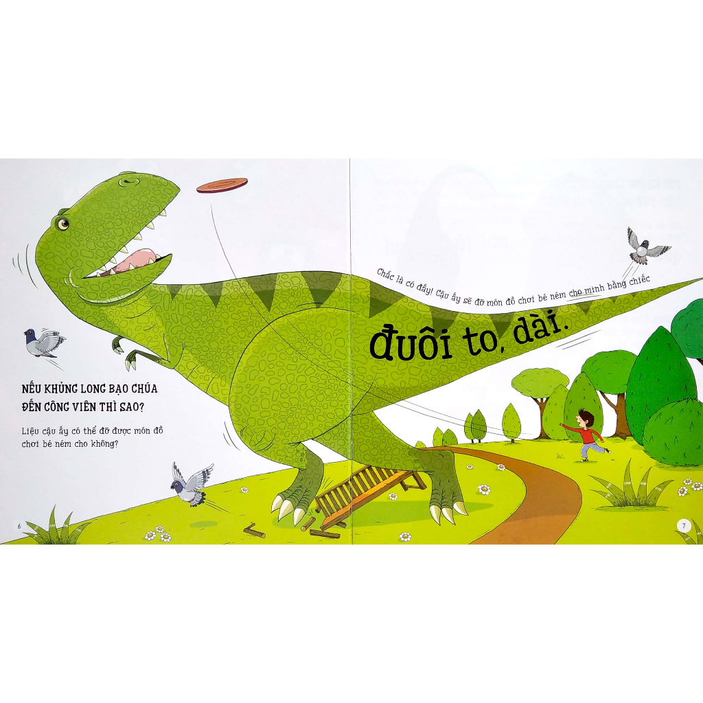 Sách - Nếu… khủng long bạo chúa dạo chơi trong thành phố