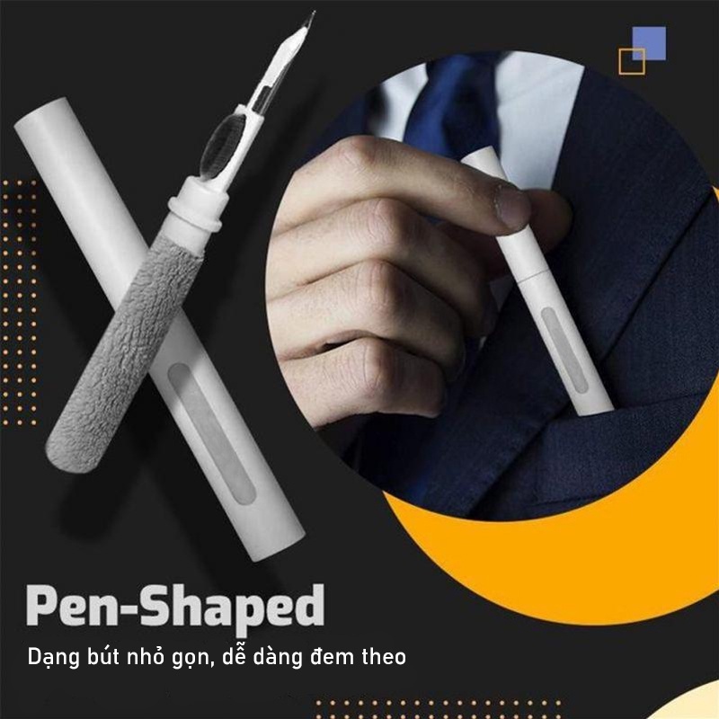 Bút Vệ Sinh Tai Nghe Alrpod Đa Năng Làm Sạch Cho Điện Thoại Máy Ảnh TH01 TECHBONHN1