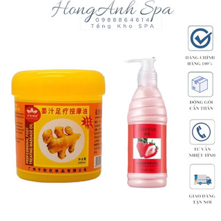 Kem massage chân & kem mềm da dưỡng trà gót
