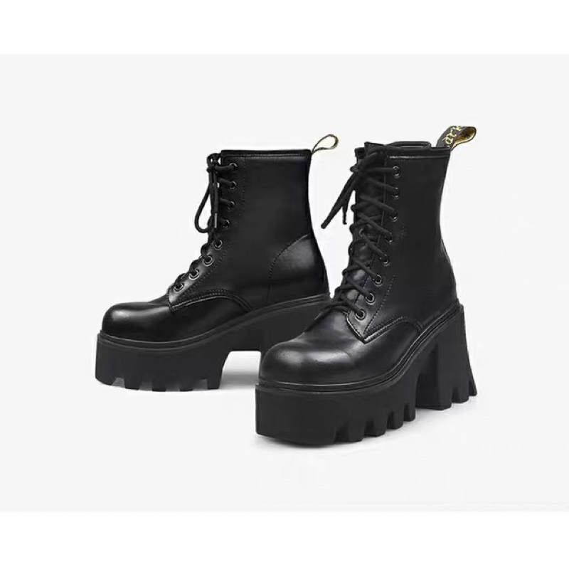 GIÀY BỐT CHIẾN BINH ĐẾ RĂNG CƯA CAO 9CM