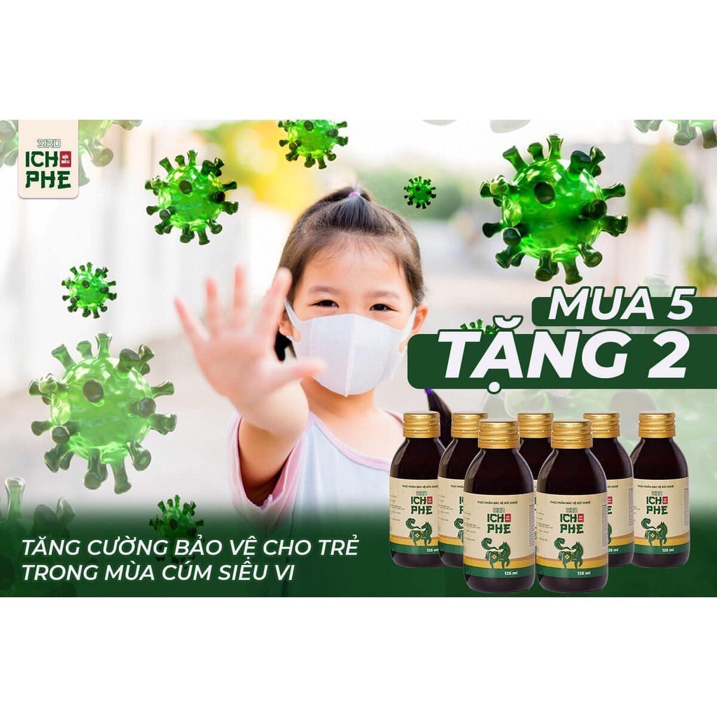 Siro Ích Phế Bối Mẫu giúp giảm ho khan, ho lâu ngày, ho do viêm họng