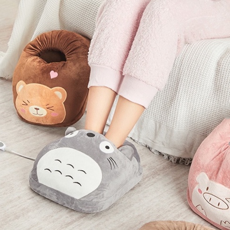 Túi Sưởi Chân Hình Thú Kiêm Sấy Quần Áo, dùng để ủ chân mùa lạnh,siêu an toàn, siêu ấm, chất liệu lông mượt và ấm áp