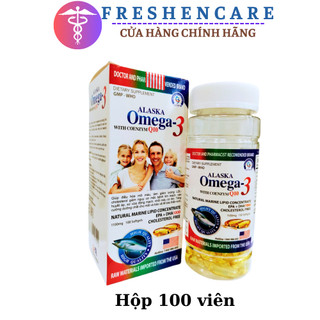 Dầu cá ALASKA OMEGA 3 tăng cường thị lực