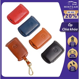 Ốp chìa khoá mazda cx5 da thật 100% bao da chìa khoá mazda 3 2 6 bọc chìa khóa mazda cx3 cx5 cx8
