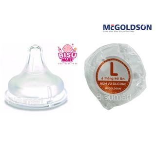 Núm Vú Cổ Rộng Silicon McGOLDSON (thay được hầu hết các bình cổ rộng)