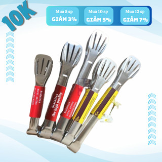 Kẹp inox đa năng, gắp đồ nướng, gắp thức ăn, đồ nóng