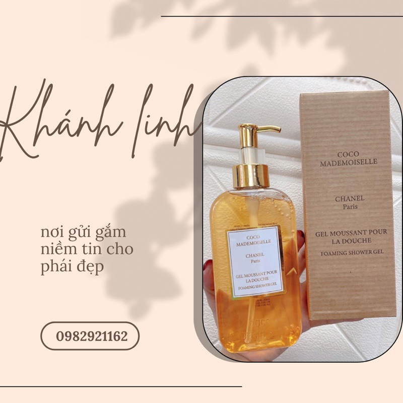 Sữa tắm Hương nước hoa CHANEL CoCo Mademoiselle Gel Moussant Pour La Douche Foaming Shower Gel 350ml
