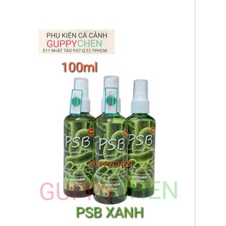 Vi khuẩn quang hợp psb xanh lá 100ml - vi sinh làm trong hồ cá
