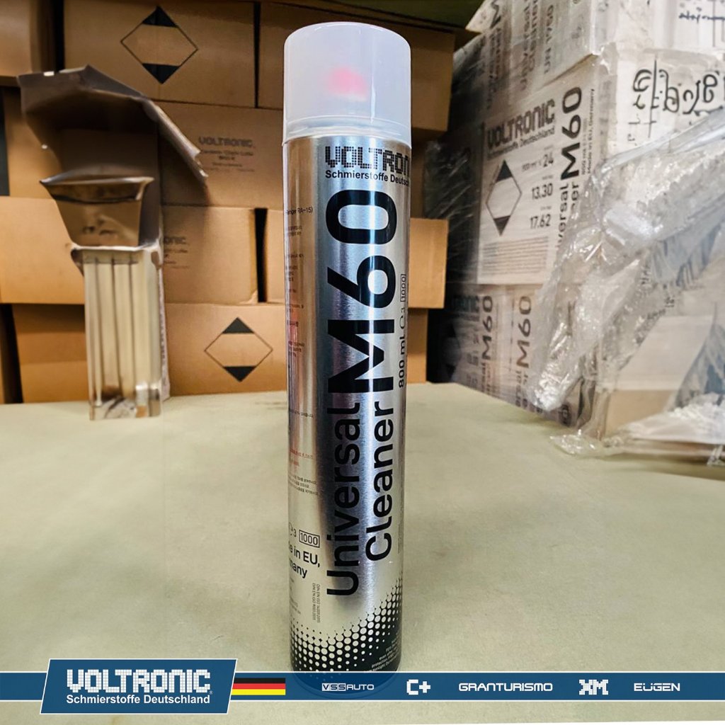 Dung Dịch Vệ sinh Thắng Đĩa – Dầu Mỡ Voltronic M60 Jumbo 800ml