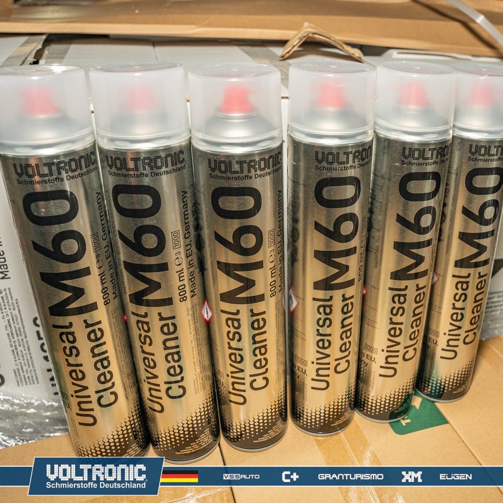 Dung Dịch Vệ sinh Thắng Đĩa – Dầu Mỡ Voltronic M60 Jumbo 800ml