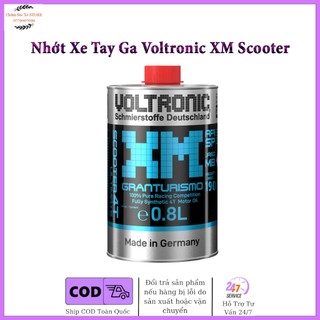 Dầu nhớt biến thiên Voltronic XM Scooter dành cho xe tay ga 800ml