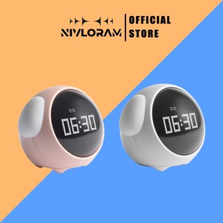 ĐỒNG HỒ BÁO THỨC, ĐỒNG HỒ ĐỂ BÀN XIAOMI EMOJI KIÊM ĐÈN NGỦ CẢM BIẾN ÂM THANH HIỂN THỊ CẢM XÚC EMOJI
