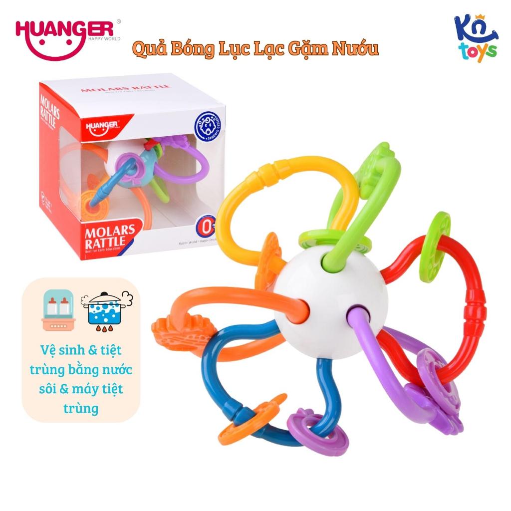 Đồ Chơi Gặm Nướu HUANGER HE0190 Molars Rattle - Quả Bóng Lục Lạc Cho Bé Sơ Sinh