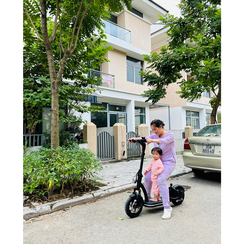 XE SCOOTER ĐIỆN BREMER S12 THẾ THAO | BÁNH 12 INCH CHỐNG TRƯỢT | 40KM/H | GIẢM SÓC DẦU | CHÍNH HÃNG