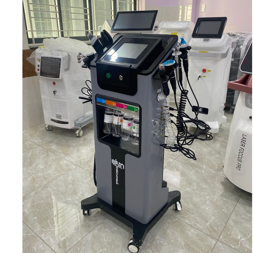 Máy chăm sóc da mặt 10in1 AquaSkin HK-AQ2 | Máy Chăm Sóc Da 10 Chức Năng