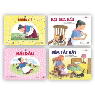 Sách Ehon - Combo 4 cuốn bà Baba Phát triển tư duy cho bé 3 6 tuổi