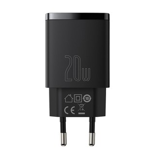 Củ Sạc Baseus Compact 20W PD 2 Cổng USB-A & Type-C - Hàng chính hãng