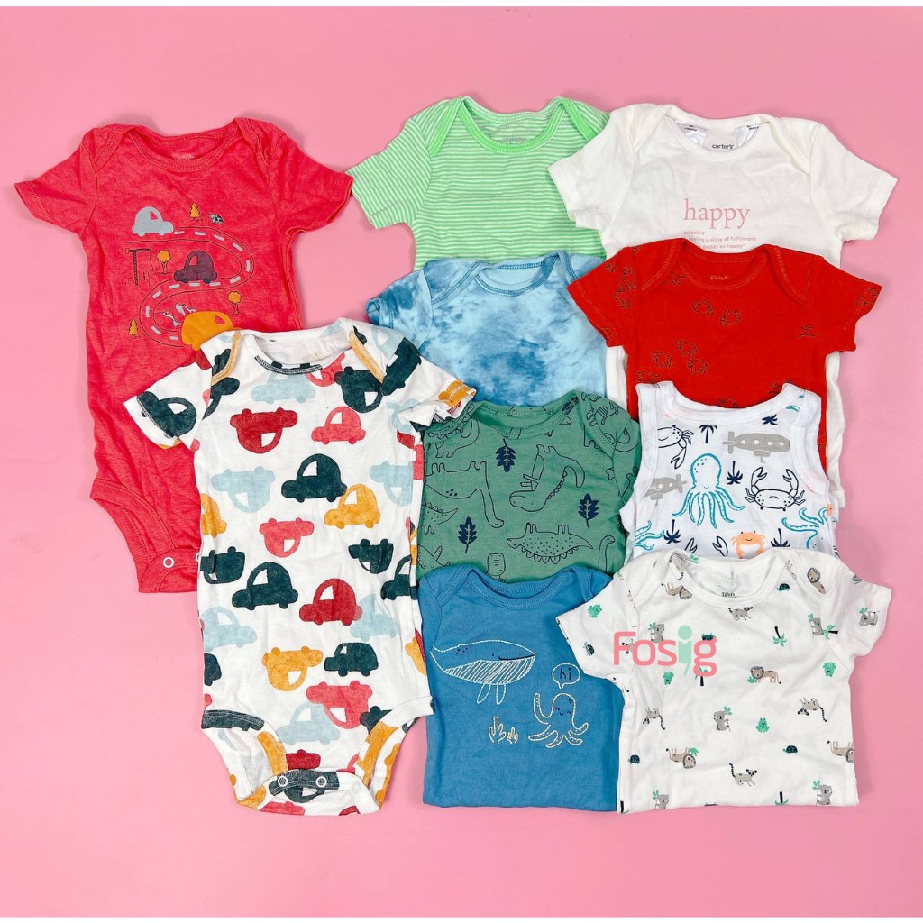 Set 10 bodysuit Bé Trai Sale 275k