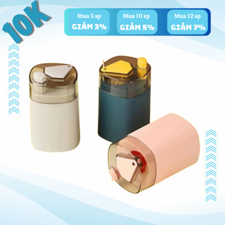 Hộp đựng tăm nhấn nút tự động lúa mạch lọ đựng tăm