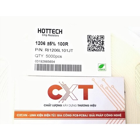 Điện trở 100R 1206 (5%) (50c)