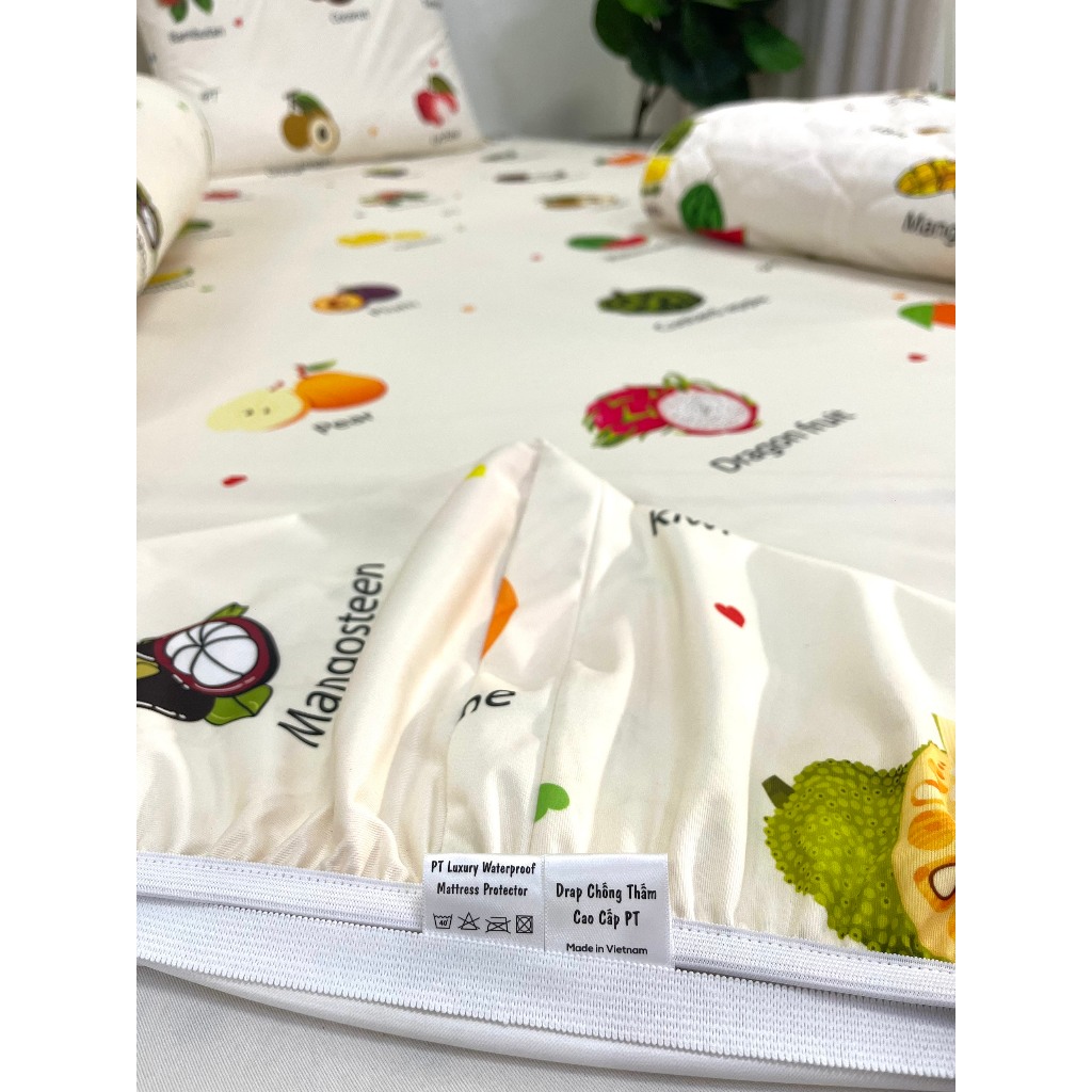- Ga Chống Thấm PT Lụa Organic Mềm Mịn Mát Cho Bé