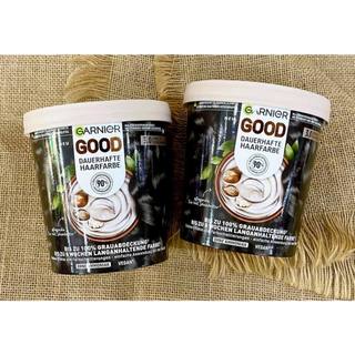 Thuốc nhuộm tóc phủ bạc garnier good 3.0 màu đen