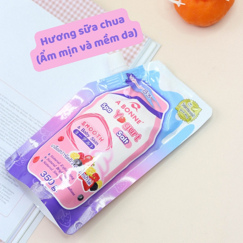 Muối Tắm Trắng Da Tẩy Tế Bào Chết Spa A Bonne Thái Lan 350g