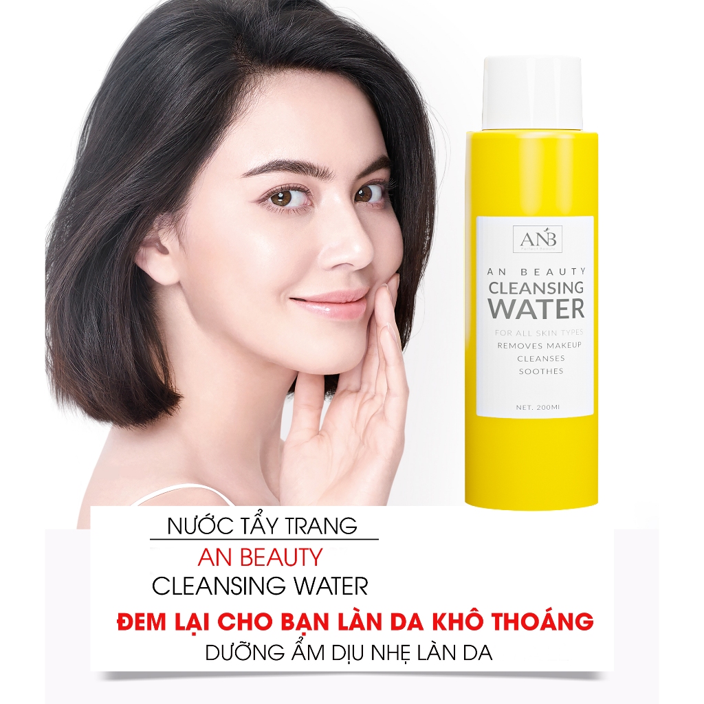 Nước Tẩy trang makeup tẩy tế bào chết da bã nhờn Tâm An
